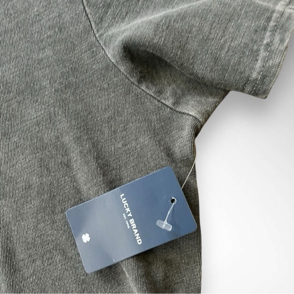 LUCKY BRAND Women's Heather Gray Joan Jett Boyfriend Graphic T-Shirt XXL | NWT - Picture 8 of 11